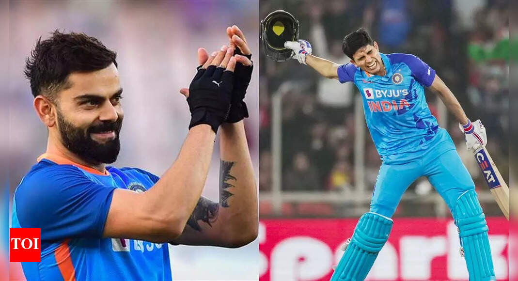 Virat Kohli back from vacation, calls record-breaker Shubman Gill ‘Sitara’, says ‘future is here’ | Cricket News – Times of India