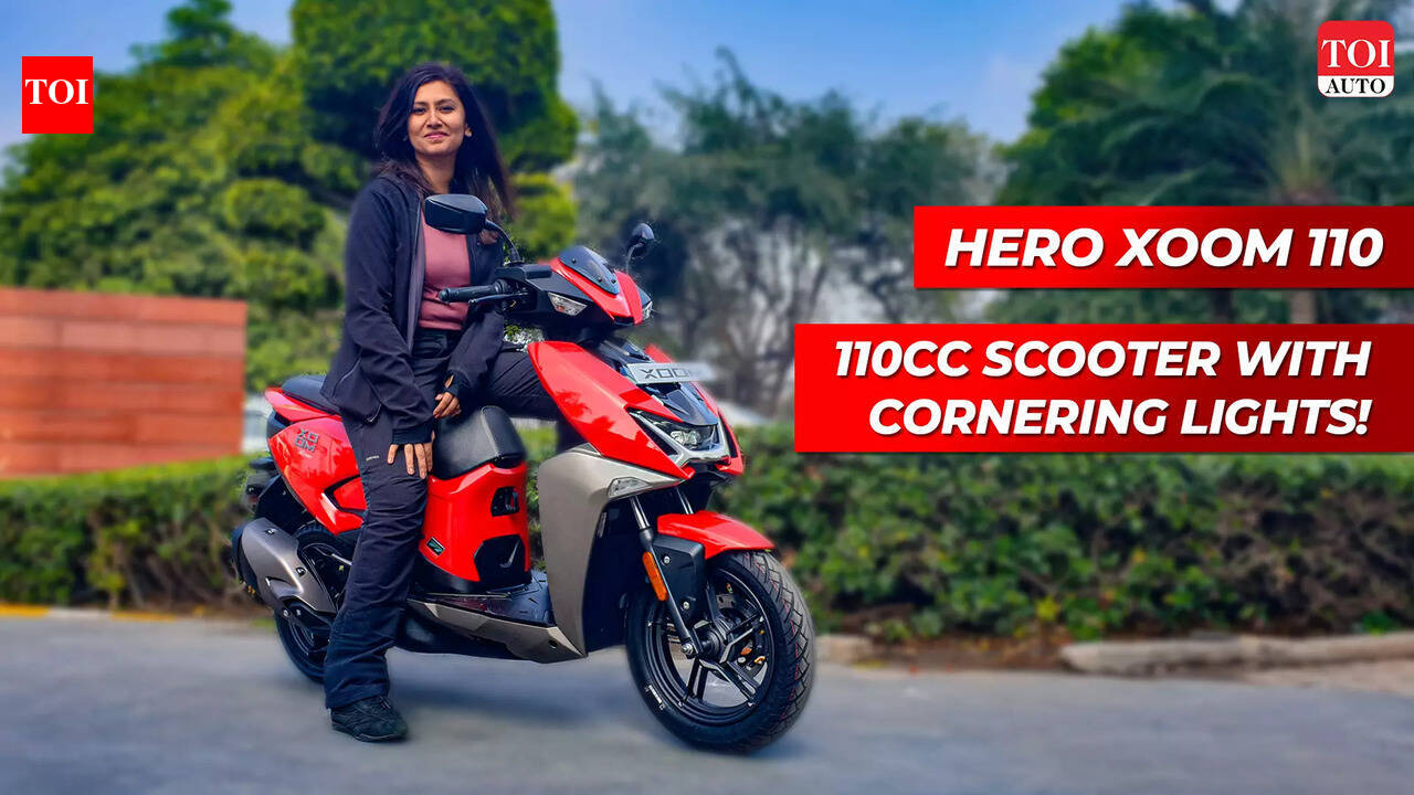 Hero Xoom 110 First Ride Review | Fancy new take on 110 Xcooters