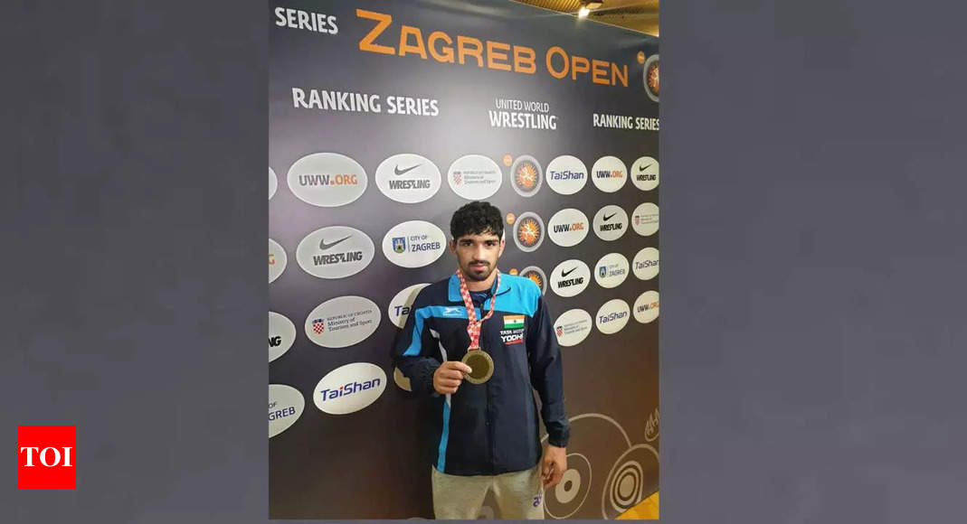 India’s Aman Sehrawat wins bronze at Zagreb Open wrestling | More sports News – Times of India