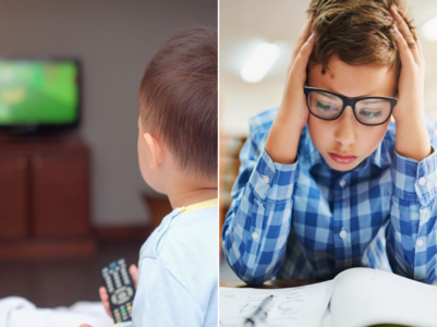 Babies watching screen may suffer academically