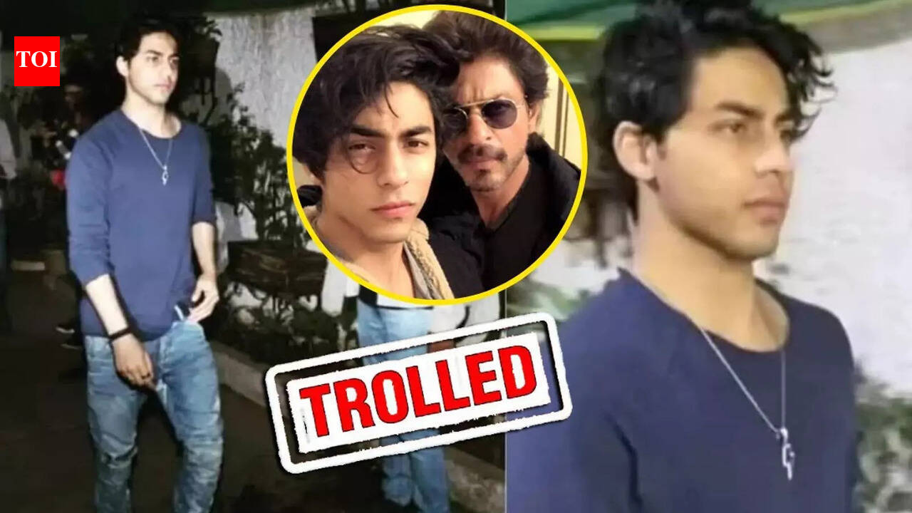 Shah Rukh Khan's son Aryan Khan TROLLED for ignoring paps in viral video