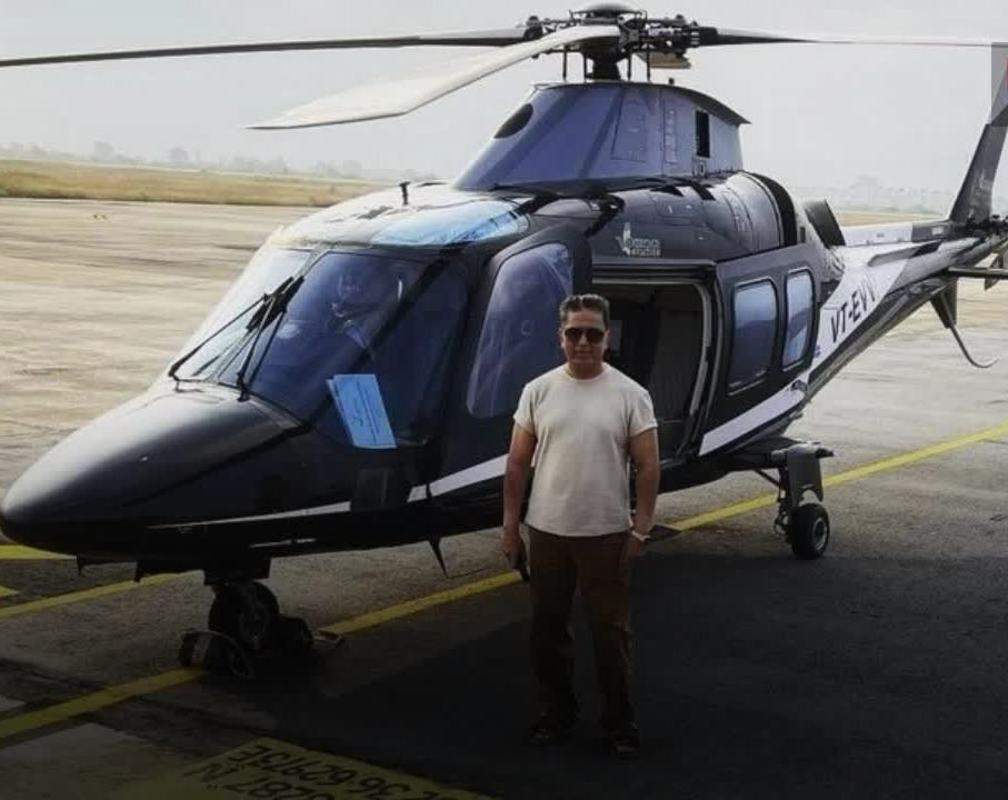 
Kamal Haasan lands on the sets of 'Indian 2' in a helicopter
