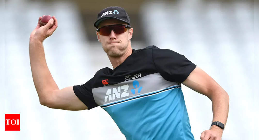 Pacer Kyle Jamieson returns to New Zealand squad for England Tests | Cricket News – Times of India