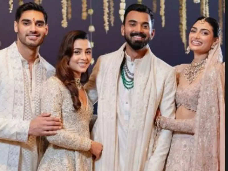 Ahan Shetty's girlfriend, Tania Shroff drops adorable pictures from Athiya Shetty and KL Rahul's wedding - See inside