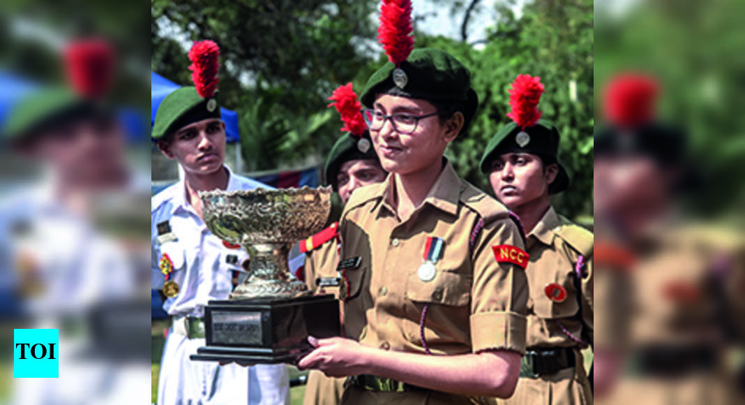 Ncc City Girl Bags Best Ncc Cadet Award Hyderabad News Times of India