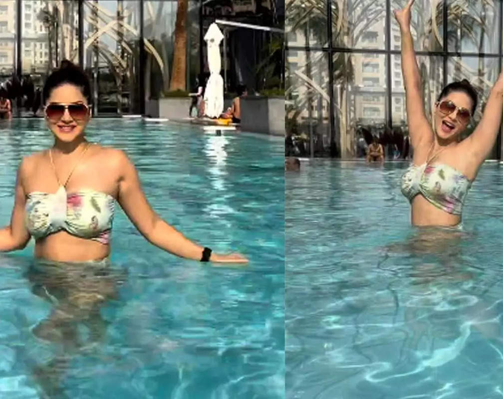 
41-year-old Sunny Leone looks ravishing in a printed bikini, shares video from her 'sexy getaway' in Dubai
