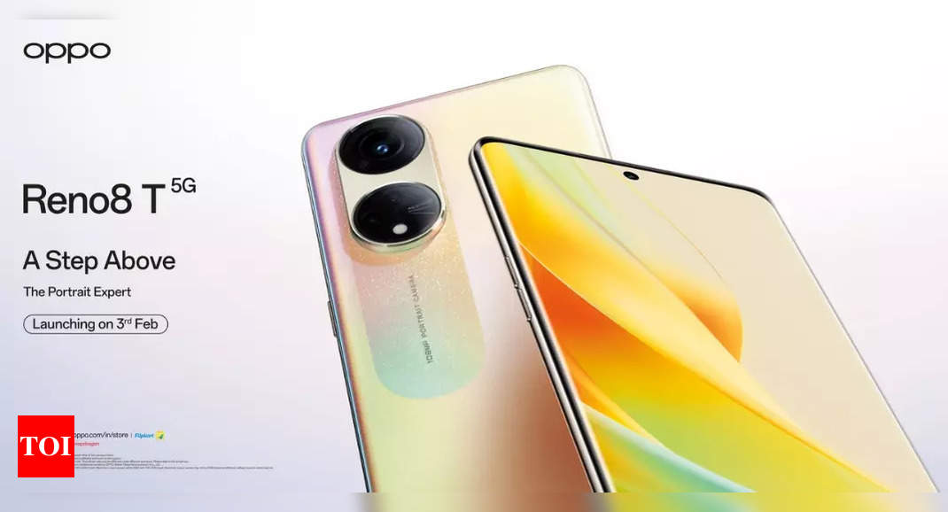 Oppo Reno 8T 5G smartphone, Enco Air3 TWS to launch in India today: Expected features and more – Times of India