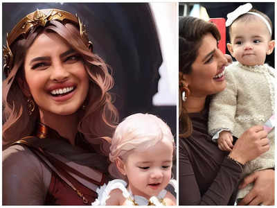 Priyanka Chopra and Malti Marie get a royal AI version of