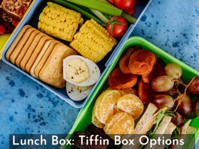 Thermo steel Tiffin Container - Insulated Lunch Box - 4 Container set