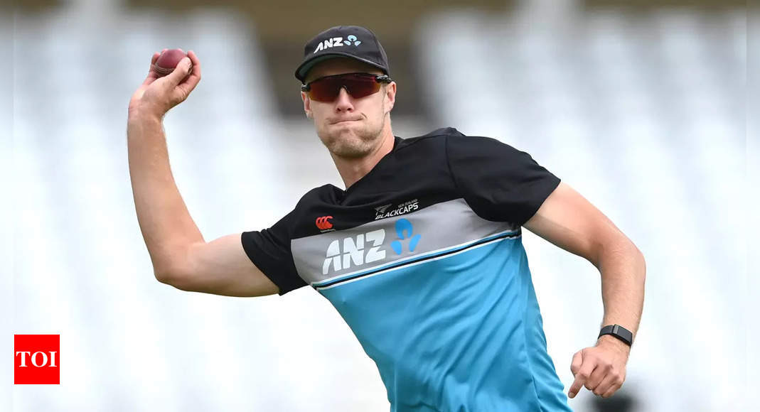 Fit-again New Zealand pacer Jamieson hopes to make it count against England | Cricket News – Times of India