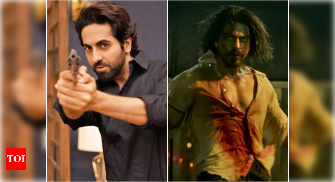 Ayushmann Khurrana responds to a fan who dismissed Shah Rukh Khan’s Pathaan but praised An Action Hero – Times of India