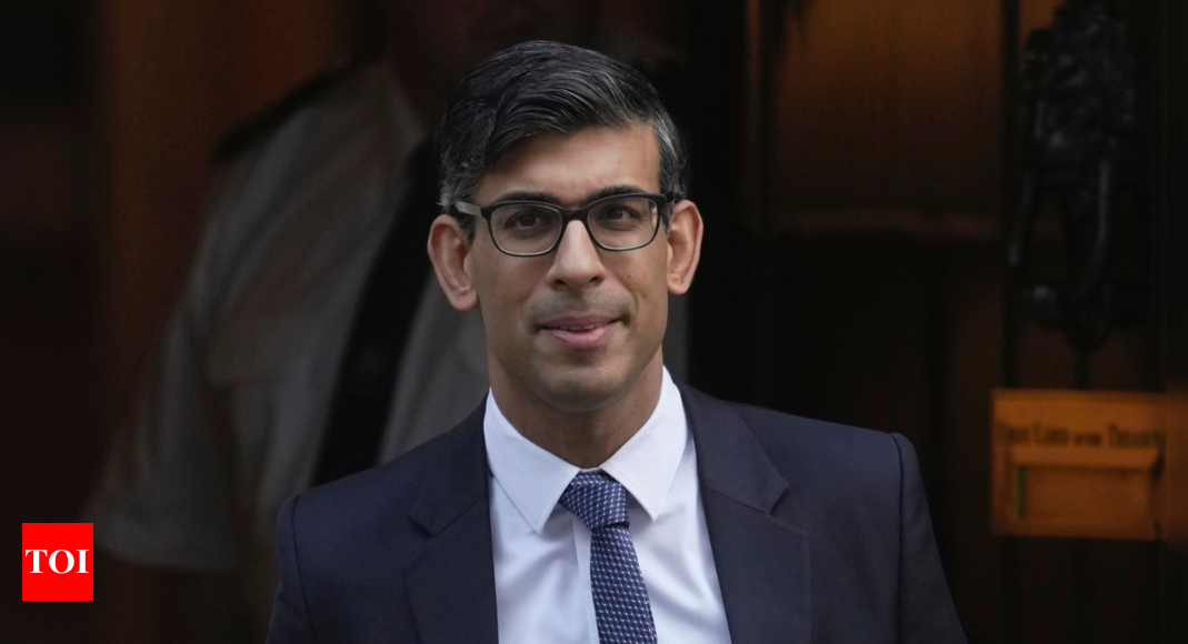 Felt it was my dharma to take over as UK PM: Rishi Sunak – Times of India