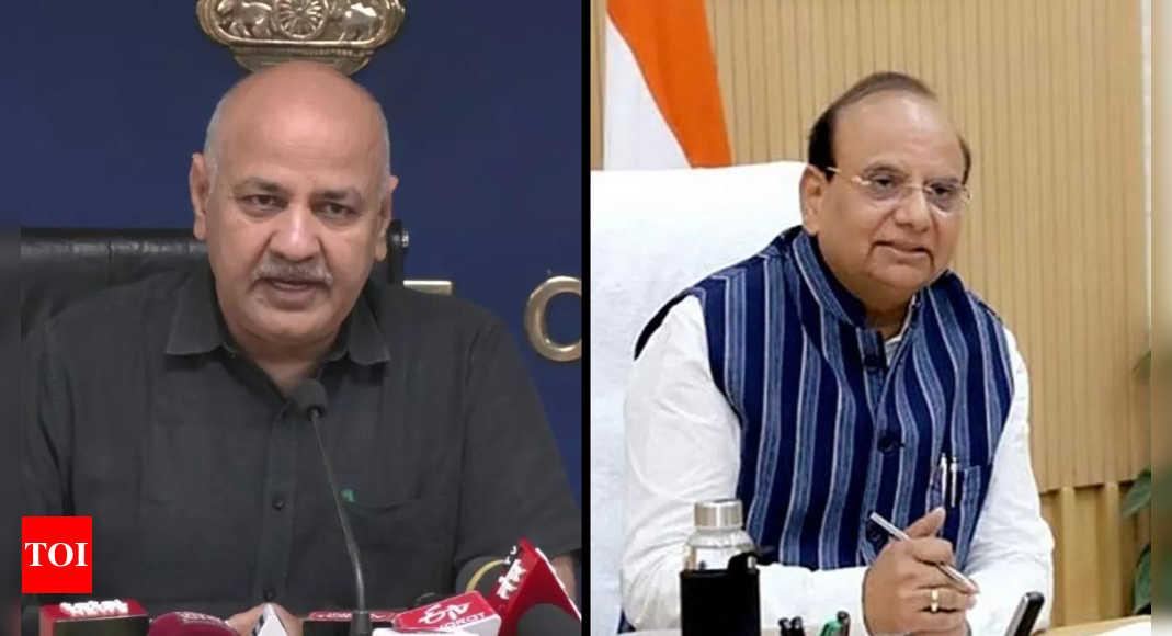 Delhi LG VK Saxena OKs Manish Sisodia's US Trip, Asks Who Will Pick Up ...