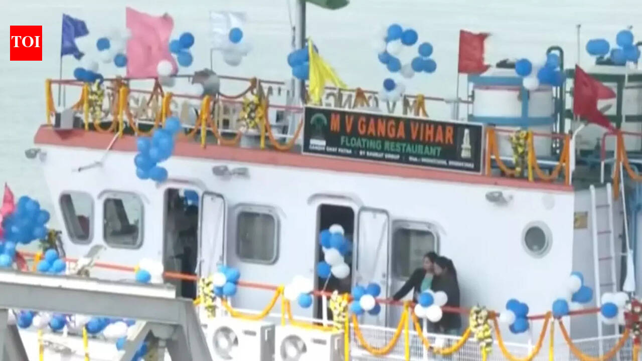 tourism: Bihar tourism launches Floating River Boat in Patna to promote ...