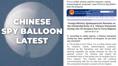 China says balloon is for research, US Secretary of State Antony Blinken cancels Beijing trip