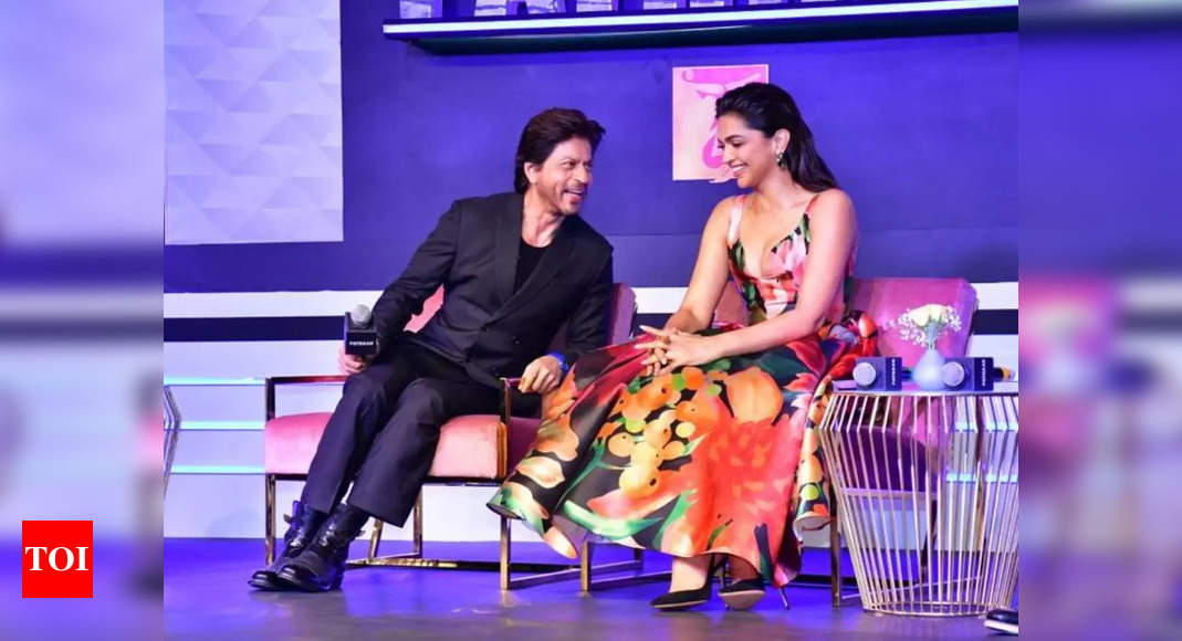 Shah Rukh Khan gives a witty reply when asked about reuniting with Deepika Padukone after ‘Pathaan’ – Times of India
