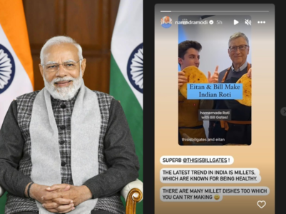 "Try millets too": PM Modi to Bill Gates