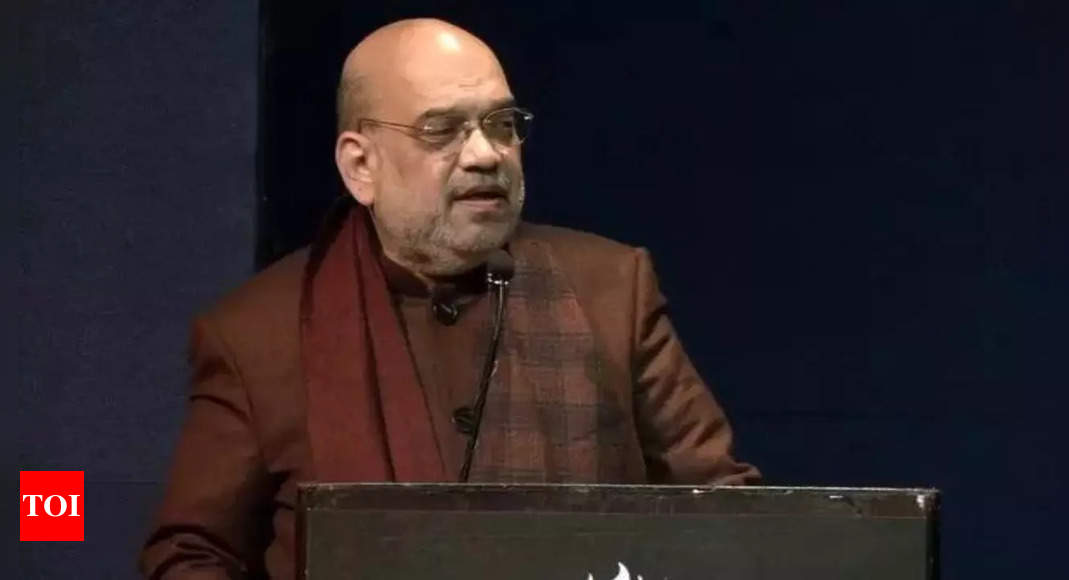 Hemant government looting state by wagonloads: Union home minister Amit Shah | India News – Times of India