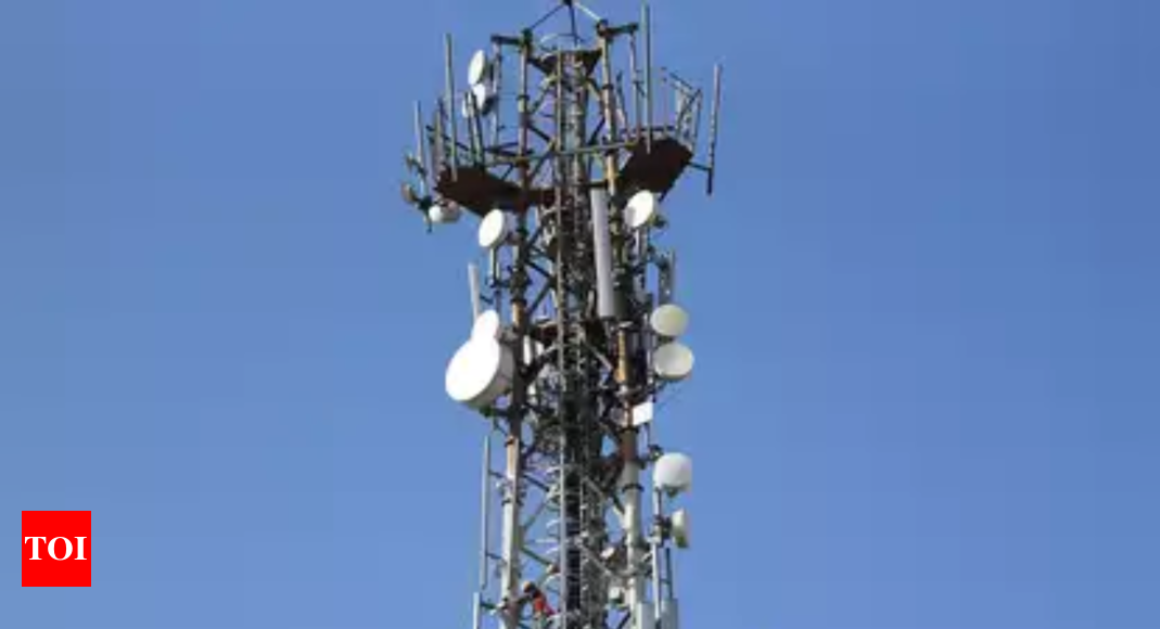 कर्नाटक में सरकारी उदासीनता के विरोध में मोबाइल टावर पर चढ़ा शख्स, 3 बच्चे |  बेंगलुरु समाचार – टाइम्स ऑफ इंडिया