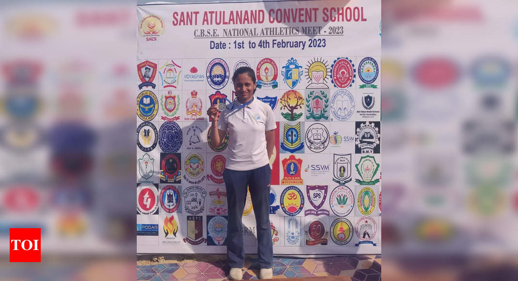 Chhattisgarh’s Ananya Pandey wins two medals in All India CBSE Athletics Meet – Times of India