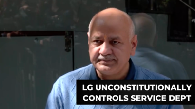 Managing with vice principals as LG withholding appointment of school principals on ‘filmsy grounds’: Manish Sisodia