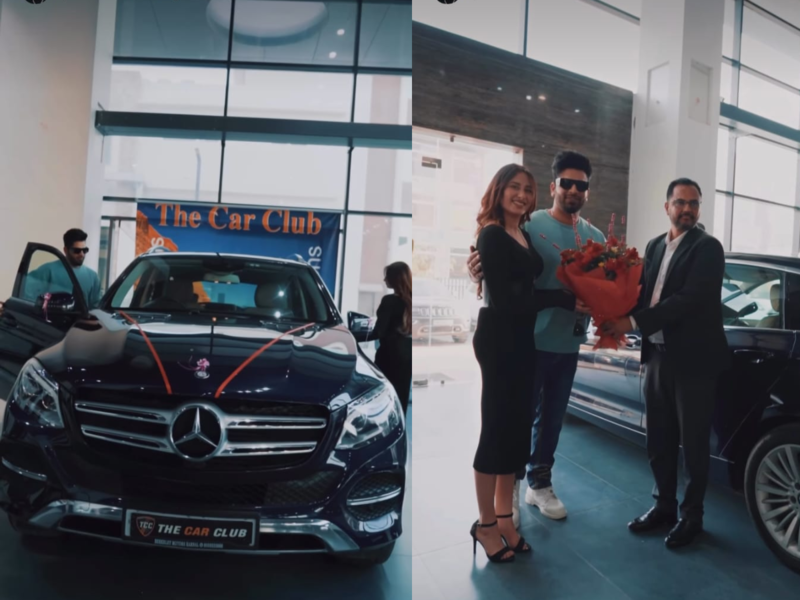 Bigg Boss 13 fame Paras Chhabra buys a brand new car, celebrates with good friend Mahira Sharma; watch