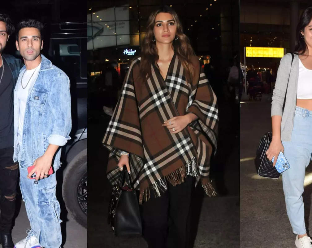 
#CelebrityEvenings: Kriti Sanon, Sonakshi Sinha, Shehnaaz Gill, Huma Qureshi among other Bollywood celebs get spotted in Mumbai
