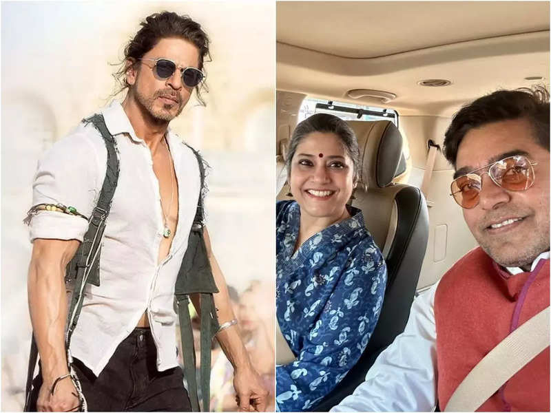Shah Rukh Khan's fun chat with his 'first heroine' Renuka Shahane over 'Pathaan' wins hearts