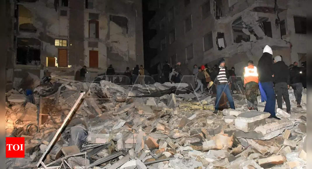 Turkey earthquake news: 53 dead as a result of a 7.8-magnitude earthquake hit central Turkey |  world News
