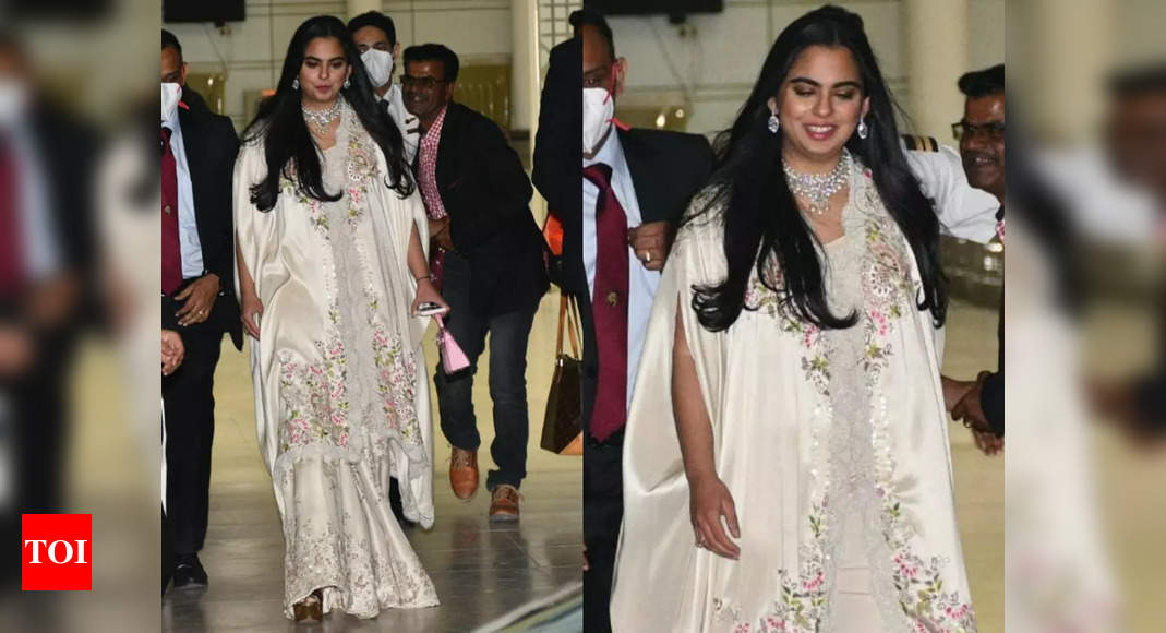 Here S What Isha Ambani Piramal Wore For Sidharth Malhotra Kiara Advani S Pre Wedding