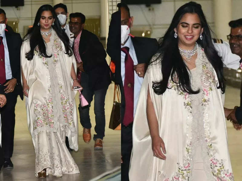 Here's what Isha Ambani Piramal wore for Sidharth Malhotra-Kiara Advani's pre-wedding festivities