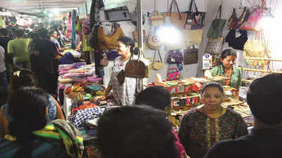Knitting to networking, women do it all at Lokotsav in Goa
