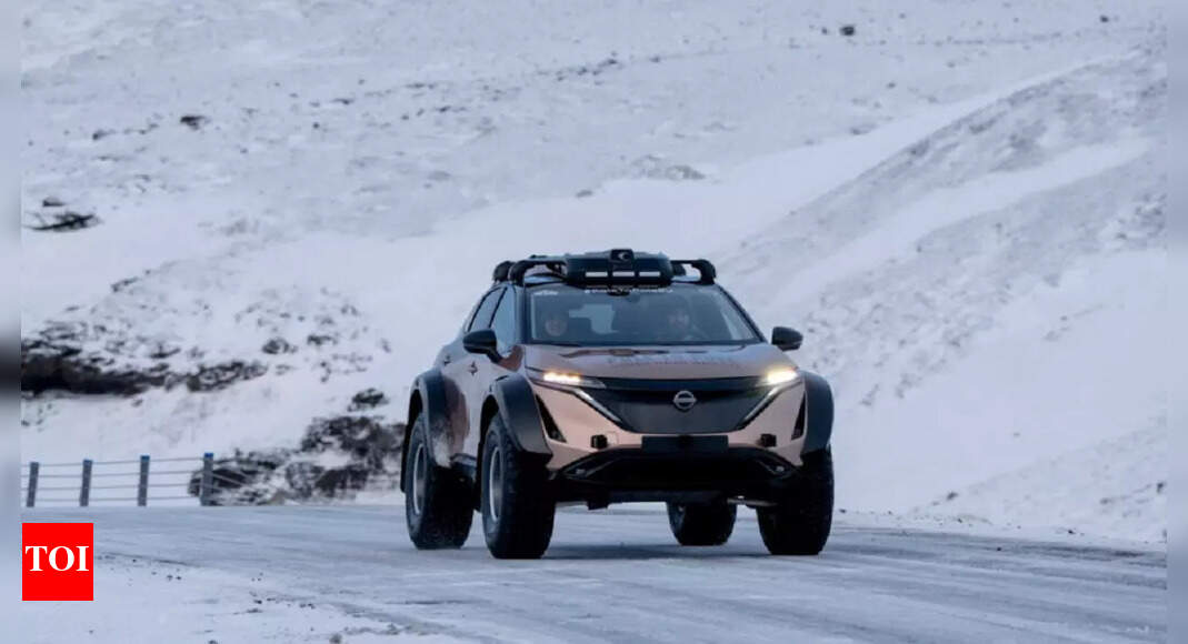 Modified Nissan Ariya electric SUV unveiled for 27,000 km Pole-to-Pole ...