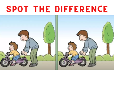 Spot all differences within 13 seconds