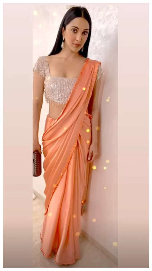 15 times Kiara Advani showed how to wear a saree like a pro!