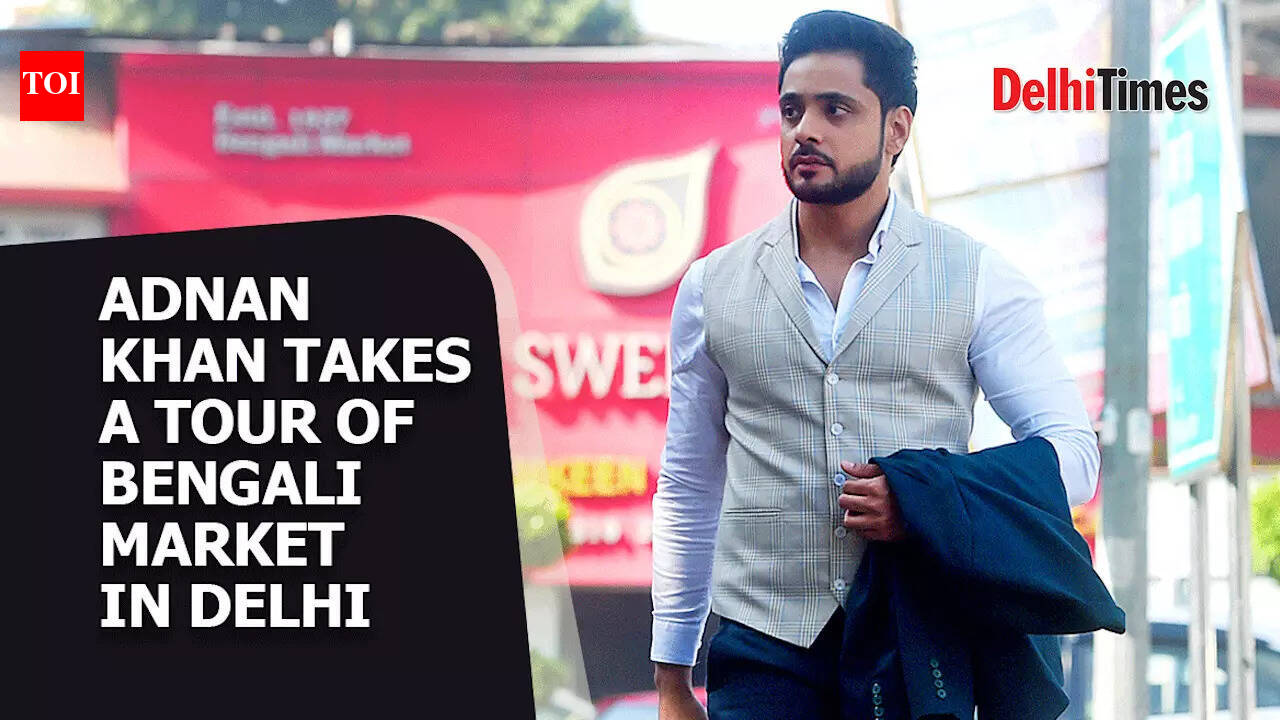 Adnan Khan takes a tour of Bengali Market in Delhi