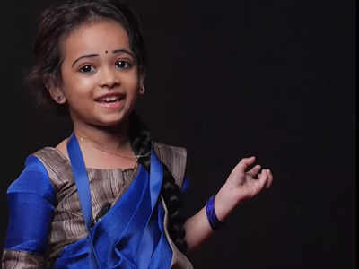 Drama Junior's four-year-old contestant Vedhika gains attention