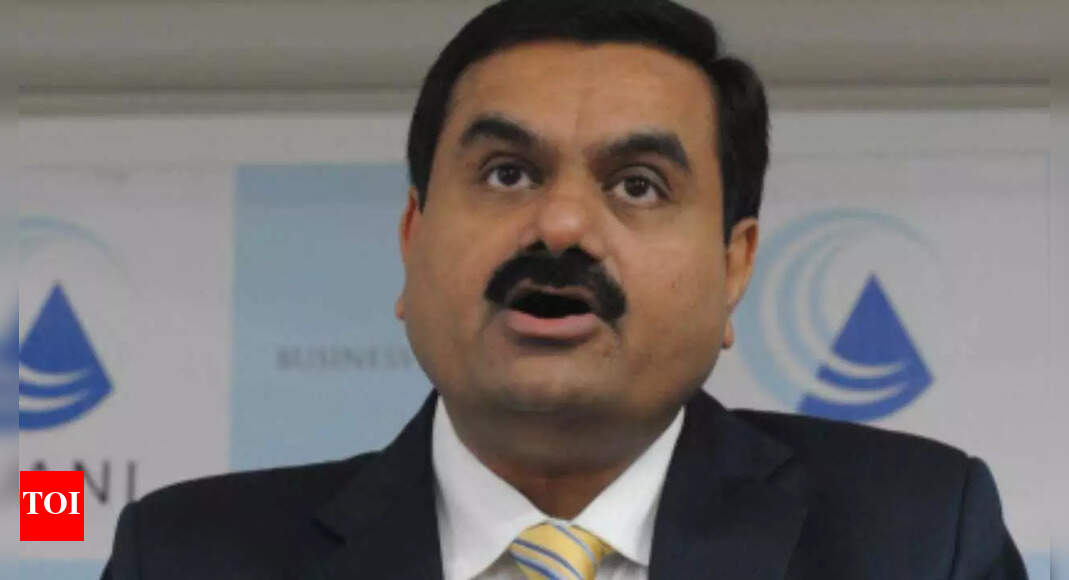 Adani prepays loans of .1 billion to release pledged group companies shares – Times of India