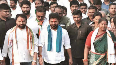 Revanth Reddy kicks off yatra with regime change call in Telangana