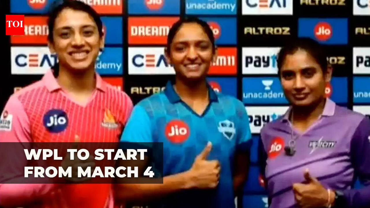 women's premier league: Women's Premier League schedule out, first ...
