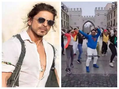 SRK reacts to dance video of fans from Germany