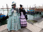 Annual Venice carnival, in Venice