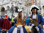 Annual Venice carnival, in Venice