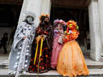 Annual Venice carnival, in Venice