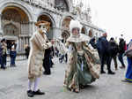 Annual Venice carnival, in Venice