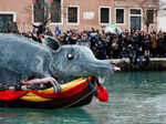 Annual Venice carnival, in Venice