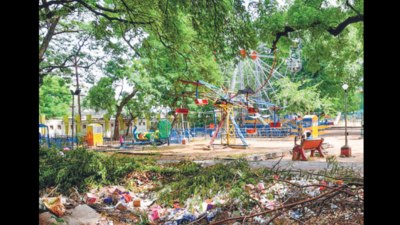 Madurai’s Rajaji park losing its sheen in Madurai