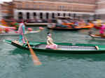 Annual Venice carnival, in Venice