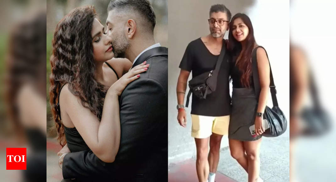 Dalljiet Kaur Gets Spotted With Fiancé Nikhil Patel After Her Big Marriage Announcement Watch 