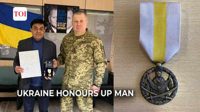 Ukraine honours UP’s Brijendra Rana for help during war against Russia